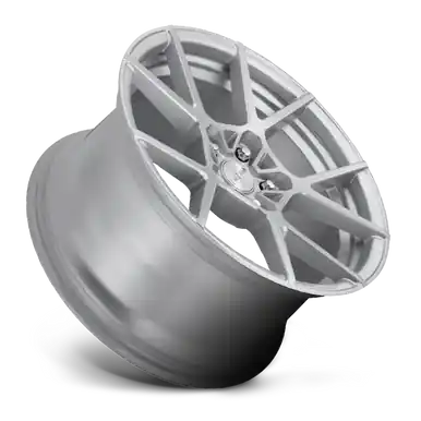 Crafted Rotiform R138 KPS Wheel 18x8.5 5x112 45 Offset - Gloss Silver Brushed - R1381885F8+45