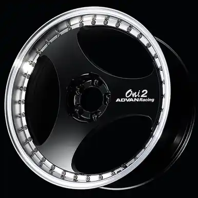 No Minimum Order Advan ONI2 Progressive 20x10.0 / +42 Offset / 5-114.3 / 73mm Bore / Machining & Racing Gloss Black - YAYP0K42EBF