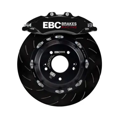 EBC Racing 00-06 BMW M3 (E46) Black Apollo-6 Calipers 355mm Rotors Front Big Brake Kit - BBK045BLK-1 Buy Online