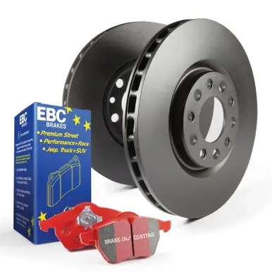 Flash Sale EBC S12 Kits Redstuff Pads and RK Rotors - S12KR1517