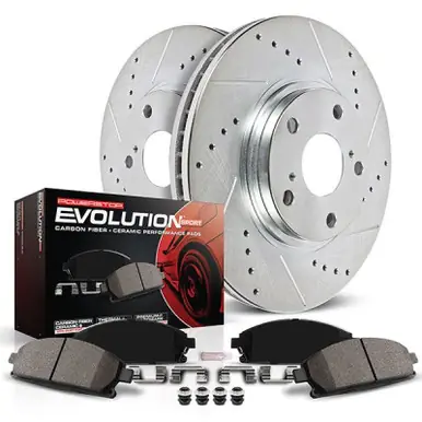 Power Stop 21-22 Toyota Sienna Rear Z23 Evolution Brake Kit - K8716 Free Shipping