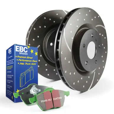 Fresh Stock EBC S3 Kits Greenstuff Pads and GD Rotors - S3KF1021