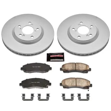 Order Now Power Stop 06-11 Honda Ridgeline Front Z17 Evolution Geomet Coated Brake Kit - CRK2429