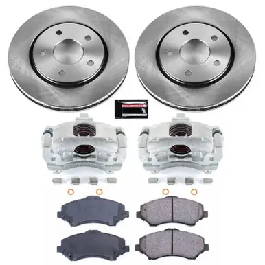 Clearance Power Stop 09-13 Dodge Journey Front Autospecialty Brake Kit w/Calipers - KCOE3118A