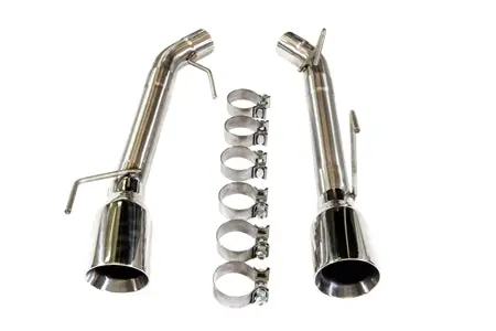 PLM 2.5” Dual Axle Back Exhaust Pipe Kit Mustang 05-10 V8 GT GT500 – SBX Performance Luxury