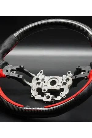 J's Racing Sports Steering Wheel (Carbon / Leather - Without Carbon Ga – SBX Performance Hot Deal