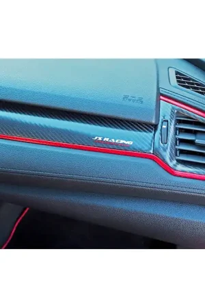 Clearance J's Racing Carbon Bezel (Right Side / US Passenger) - Honda Civic Type – SBX Performance