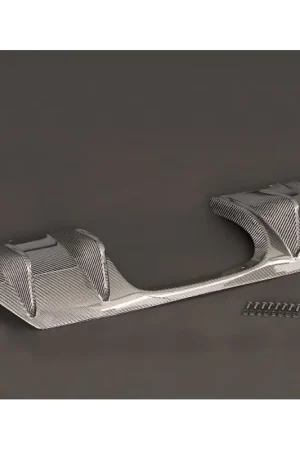 Budget J's Racing Rear Diffuser (Carbon Fiber) - Honda Civic Type R FK8 17-21 – SBX Performance