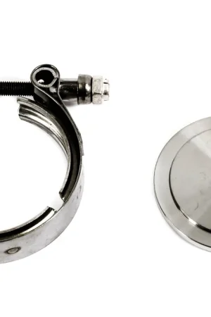 PLM Block Off Flange & V-Band Clamp For Tial 44mm MVR Wastegate EWG – SBX Performance Budget