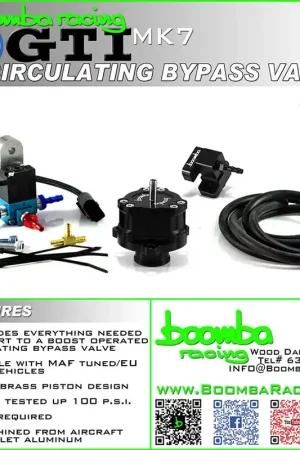 2015 + Volkswagen GTI Boost Operated Bypass Valve (Full Recirculation) – SBX Performance Fresh Stock