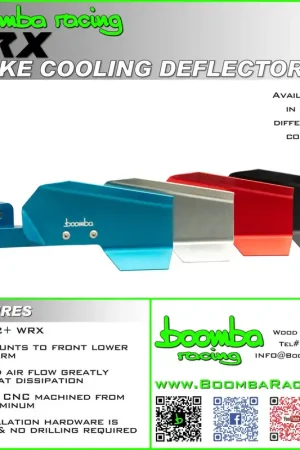 Time-Limited 2022+ WRX BRAKE DEFLECTORS – SBX Performance