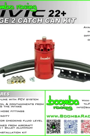 Bargain 2022+CIVIC STAGE 2 CATCH CAN KIT – SBX Performance