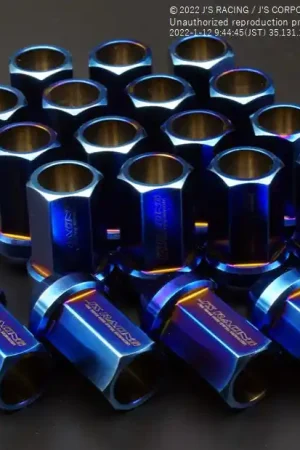 J's Racing Titanium Lug Nuts 17mm Hex - 12x1.5mm – SBX Performance Price Cut