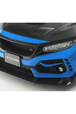 Authentic J's Racing Type S Front Wing Spoiler (FRP) - Honda Civic Type R FK8 17 – SBX Performance