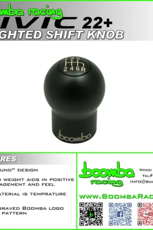 22+ CIVIC WEIGHTED SHIFT KNOB – SBX Performance Flash Sale