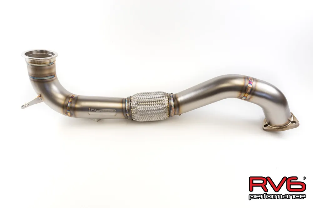 RV6 Front Pipe for 16-21 Civic 1.5T (Sedan, Coupe, Hatch, Si) – SBX Performance Order Now