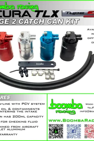 ACURA TYPE-S STAGE 2 CATCH CAN KIT – SBX Performance Low Price