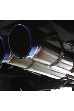 J's Racing SUS Exhaust Plus Dual 70RS (Street Legal) - Honda Civic Typ – SBX Performance Certified