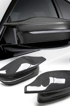 PLM Dry Carbon Fiber Mirror Cover - BMW G80 G82 M3 M4 – SBX Performance Luxury