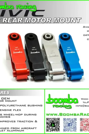 Free Returns CIVIC 2016-2021 6MT REAR MOTOR MOUNT – SBX Performance