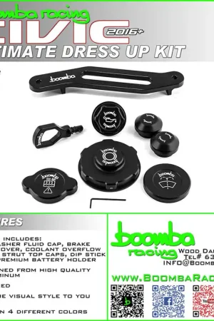 Don’t Miss Out CIVIC X ENGINE DRESS UP KIT – SBX Performance
