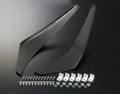 Latest J's Racing Carbon Fiber Canards - Honda Civic 99-00 EK9 – SBX Performance