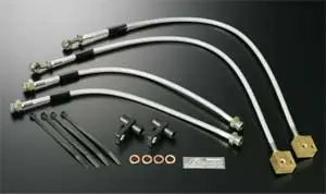 Flash Sale J's Racing Stainless Steel Teflon Brake Lines - Acura Integra 94-01 DC – SBX Performance