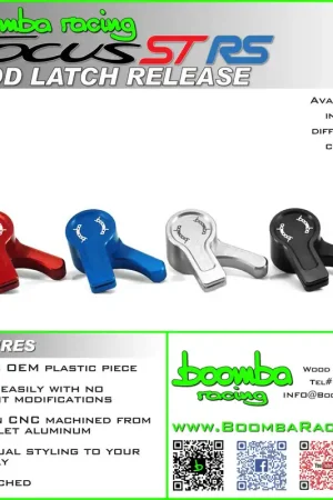 FOCUS ST/RS HOOD LATCH RELEASE – SBX Performance Last Chance