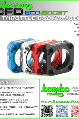 Limited Offer FORD 1.6L THROTTLE BODY SPACER – SBX Performance