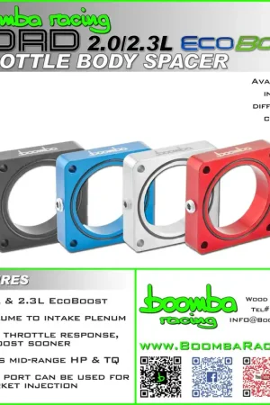 Secure Checkout FORD 2.0/2.3 EB THROTTLE BODY SPACER – SBX Performance