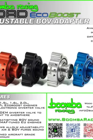 Money Back Guarantee FORD EB ADJUSTABLE BOV ADAPTER V1 – SBX Performance