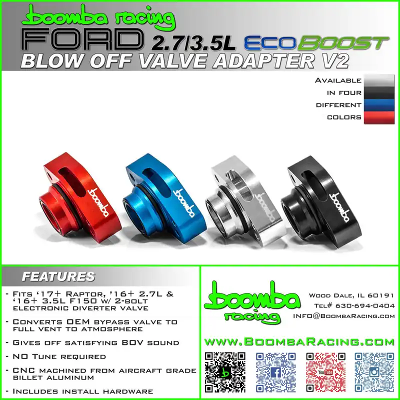 FORD EB V6 BOV ADAPTER V2 – SBX Performance Genuine