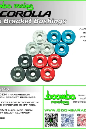 GR Corolla Transmission Bracket Bushings – SBX Performance Factory Price