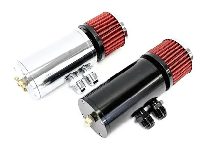 PLM Power Driven Universal Oil Catch Can Breather Tank – SBX Performance Factory Price