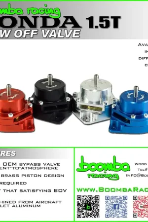 Hassle-Free Returns HONDA 1.5T BLOW OFF VALVE – SBX Performance