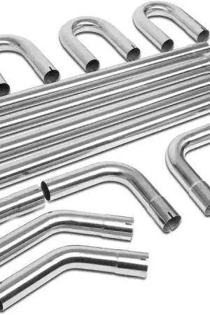 PLM Stainless Steel Exhaust Manifold Tubing Mandrel Piping Kit – SBX Performance Hot Deal