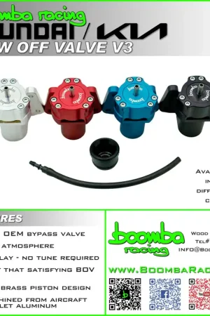 Editor’s Pick HYUNDAI / KIA V3 Blow Off Valve – SBX Performance