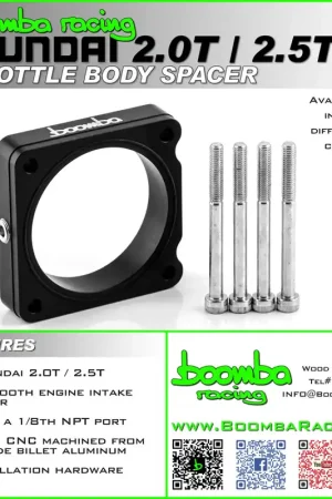 Low Price Hyundai 2.0T / 2.5T Throttle Body Spacer – SBX Performance