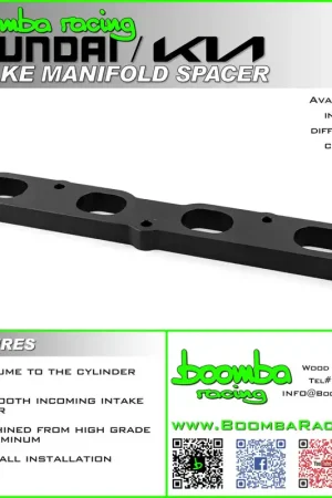 Limited Time HYUNDAI/KIA 1.6 INTAKE SPACER – SBX Performance