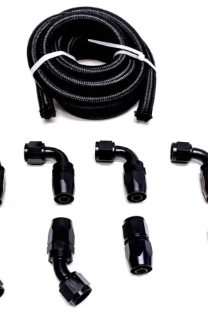 Same Day Shipping PLM Universal Catch Can Hose & Fitting Kit -10AN 8 Fittings 10' Hose – SBX Performance