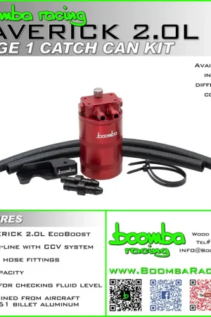 Buy Today Maverick 2.0L EB STAGE 1 CATCH CAN KIT – SBX Performance