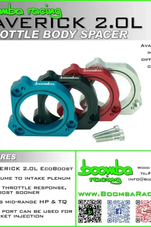 MAVERICK 2.0L EB THROTTLE BODY SPACER – SBX Performance New Arrival