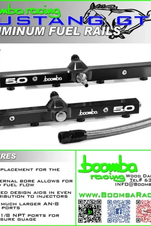 Today Only MUSTANG GT FUEL RAIL – SBX Performance