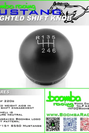 Time-Limited S550 MUSTANG SHIFT KNOB – SBX Performance