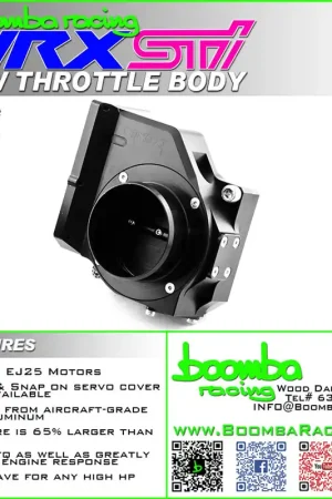 In Demand STI 75mm DBW Throttle Body - Bolt On – SBX Performance