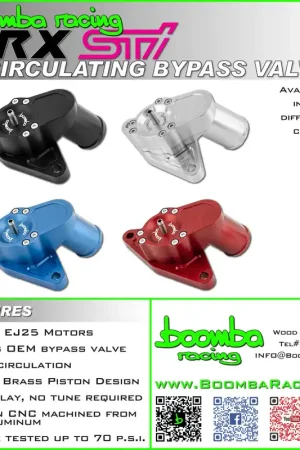 STI Recirculating Bypass Valve [BPV] – SBX Performance Top Rated