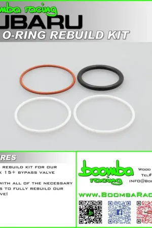 SUBARU WRX BYPASS VALVE REBUILD KIT – SBX Performance Free Shipping