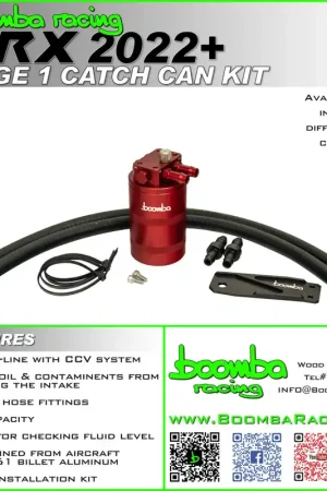 Certified WRX 22+ STAGE 1 CATCH CAN KIT