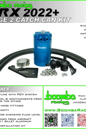 WRX 22+ STAGE 2 CATCH CAN KIT Hassle-Free Returns