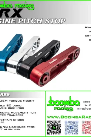 WRX ENGINE PITCH STOP Money Back Guarantee